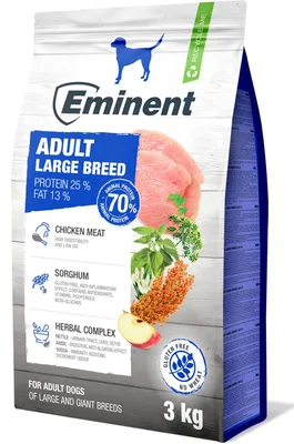 Obrázek produktu pro Prémiové krmivo Eminent Adult large breed 3kg
