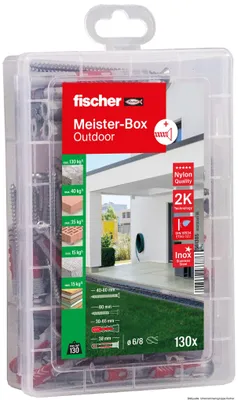 Produktbild von fischer Meister-Box Outdoor + Schraube