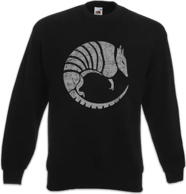Produktbild von Urban Backwoods Armadillo Territory II, Sweatshirt, Farbe: Schwarz, Größe: S