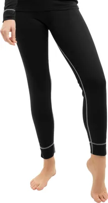 Produktbild von CFLEX Damen Ski- & Thermo Hose - warme Unterwäsche lang POLARDRY - Schwarz-Grau XL