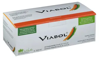 Zdjęcie produktu dla VIABOL – koncentrat energetyczny w ampułkach do picia, 20 szt.