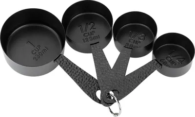 Produktbild von 4-teiliges Set Messlöffel aus Edelstahl, Kaffeelöffel, Backlöffel, Küchenutensilien