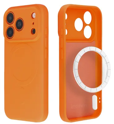 Image de Coque arrière colorée imoshion avec aimant MagSafe pour iPhone 18 Pro Max / 17 Pro Max - Orange
