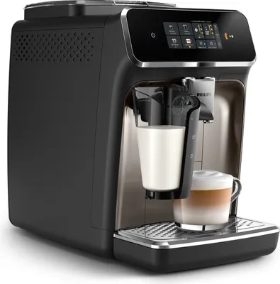 Produktbild von Philips Series 2300 EP2336/40 Kaffeevollautomat, Espressomaschine, 1,8 l, Kaffeebohnen, Eingebautes Mahlwerk, 1500 W, Grau