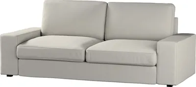 Produktbild von Dekoria Bezug für Kivik 3-er Bettsofa, grau, Kivik 3-er Bettsofabezug