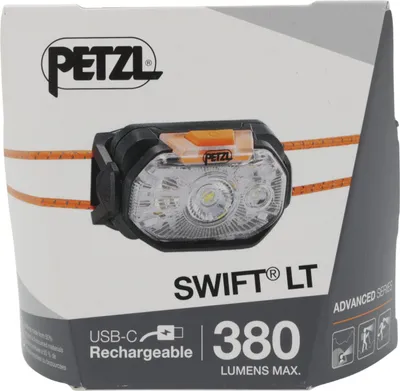 Immagine prodotto di Petzl E102AB00 SWIFT LT Stirnlampe, schwarz