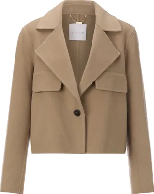 Produktbild von Rich & Royal Boxy Double Face Jacket caffee latte 38