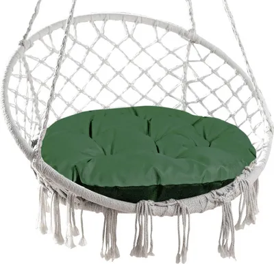 Produktbild von Gartenkissen 65 cm für Hängesessel Storchennest, wasserdicht, grün