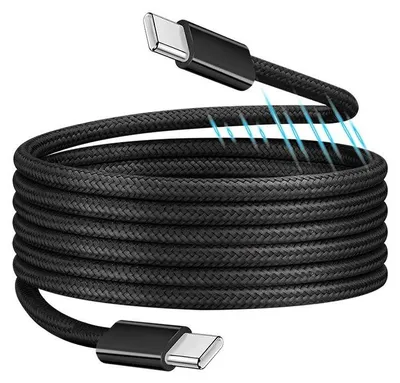 Immagine prodotto di LogiLink CU0231, cavo USB-C a USB-C, magnetico, 100 W, 1 metro, nero