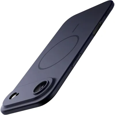 Image de Coque pour iPhone 17 Air, écran de 6,5 pouces, compatible MagSafe, ultra-fine, bleu foncé