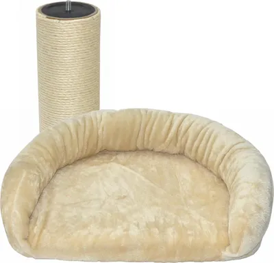 Produktbild von Kratzstamm und Liegeplatte beige
