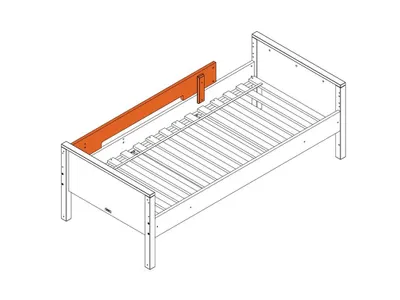Produktbild von Bopita 41214611, Weiß, MDF-Platten, 1580 mm, 180 mm