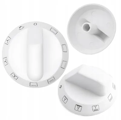 Obrázek produktu pro Vilcor Knoflík trouby pro Amica bílý, 6 mm