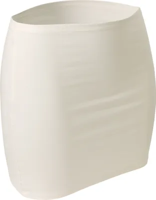 Produktbild von CFLEX Damen Tanktop mit Nierenwärmer, Hemdverlängerung, kurzer Rock aus Baumwolle – Elfenbein