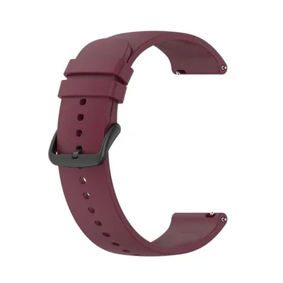 Obrázek produktu pro Curea pentru Samsung Galaxy Watch 4/5/Active 2, Huawei Watch GT 3 (42mm)/GT 3 Pro (43mm) - Techsuit Watchband 20mm (W001) - Dark Red