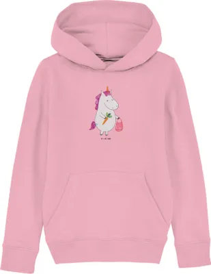 Produktbild von Mr. & Mrs. Panda Kinderpullover Einhorn Vegan 9-11 Jahre (134/146) - Baumwolle Pink - Geschenk, Pullover, Hoodie, Veganer, Kapuzenpulli, Veganismus, Sweatshirt, Rohkost