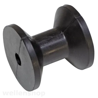 Produktbild von Bugrolle Kielrolle 75 mm Gummi für Bootstrailer