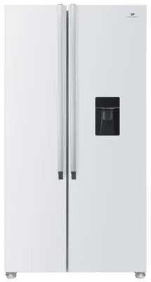 Produktbild von CONTINENTAL EDISON CERA532NFWD American Kühlschrank 529 L No Frost, 2 Türen, 344 L Kühlen/185 L Gefrieren, Digital, Wasserspender, Weiß