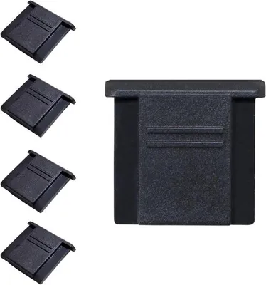 Set von 4 universellen Blitzschuhabdeckungen - Schütze den Blitzschuh deiner Kamera und verbessere die Leistung deiner