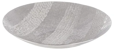 Image de Casablanca Schale, rund, "Sinar", Aluminium, silberfarben, , H. 8 cm, D. 43 cm 69261