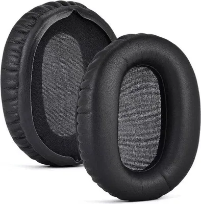 Image de Coussinets (paire) noirs pour casque audio