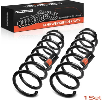 Immagine prodotto di Frankberg 2x molla sospensione asse posteriore per Citroën C5 III RD 1.6L 1.8L 2.0L 2.2L 2.7L anno 2008 in poi