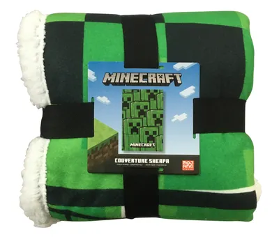 Obrázok produktu pre Prehoz na posteľ Minecraft 100x150 cm