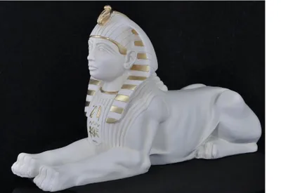 Immagine prodotto di Design di una statua di sfinge egizia, scultura, decorazione. Codice prodotto: 2803