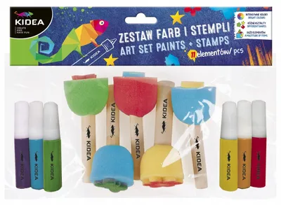 Produktbild von Kidea Aquarellfarben Set mit 11 Teilen