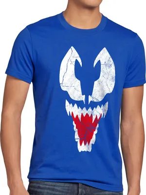 Produktbild von style3 Eddie Brock Herren T-Shirt comic kino, Größe:XXXL, Farbe:Blau