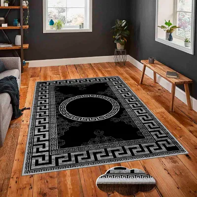 Produktbild von Conceptum Hypnose, Hmnt422, Teppich (100 x 150), 100 % POLYESTER, Weiß, 100 x 150 cm