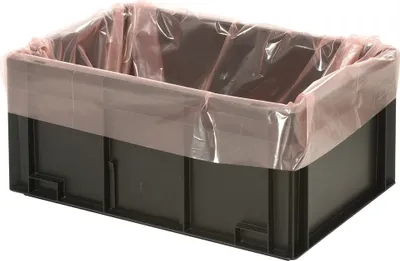Obrázok produktu pre Vrecká s klinom Freestat, ESD, 400 x 300 x 550 mm, 50 µm, 300 kusov (balenie po 300 ks)