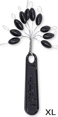 Image de Quantum Mr. Pike Float Stops Silicone noir XL