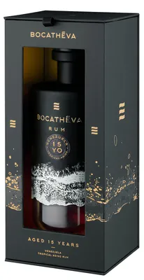 Produktbild von Bocatheva Rum Venezuela 15 Jahre | 0,7 l. Flasche in hochwertiger Box
