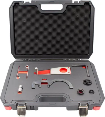 Immagine prodotto di Kit messa in fase motori, attrezzi per il bloccaggio della cinghia di distribuzione dell'albero a camme del motore, compatibile con BMW N47 N57