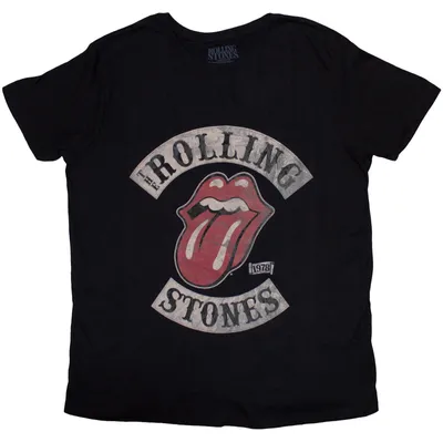 Obrázok produktu pre The Rolling Stones Tour 1978 Black L Dámske Tričko