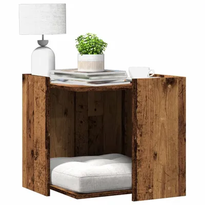 Produktbild von "im " Katzenklo Altholz-Optik 53x53x51 cm Holzwerkstoff - Kratzbäume CC24399
