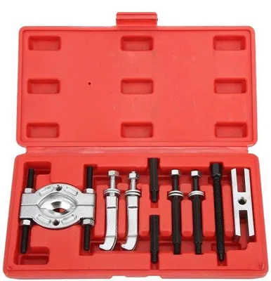 Immagine prodotto di Kit di attrezzi per l'estrazione di cuscinetti - 9 pezzi - Estrattori per cuscinetti in metallo, pratici, per la riparazione e la manutenzione di automobili