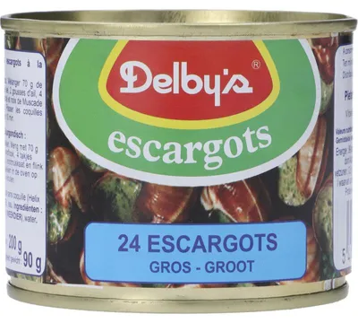 Immagine prodotto di Delby's Escargots 200g - Lumache pregiate, delizioso antipasto o pasto