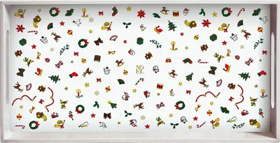 Immagine prodotto di Taitù Noël Oro - Vassoio 20 x 40 cm