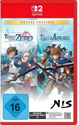 Produktbild von Legend of Heroes: Double Pack Deluxe E. NSW2 The Legend of Heroes: Trails from Zero / The Legend of Heroes: Trails to Azure