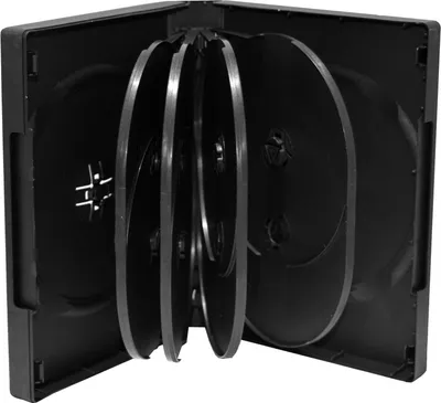 Produktbild von MediaRange DVD-Leerhülle für 10 Dics 33mm schwarz 3pcs