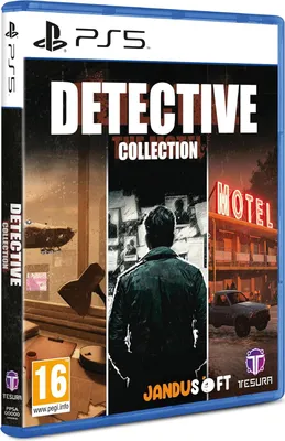 A PlayStation 5 game case for 'DETECTIVE Collection'.