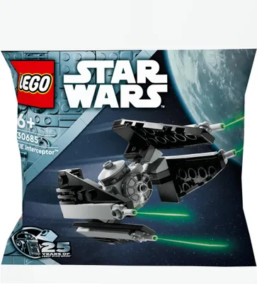 Obrázek produktu pro Sada miniaturních modelů LEGO Star Wars TIE Interceptor 48 dílků