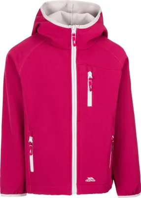 Image de Veste softshell Trespass pour enfants Kian TP4606 (116) (rouge baie)