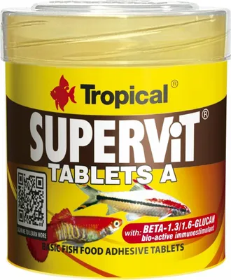 Produktbild von Tropical SUPERVIT TABLETTEN A 50ml/36g/80Stk.