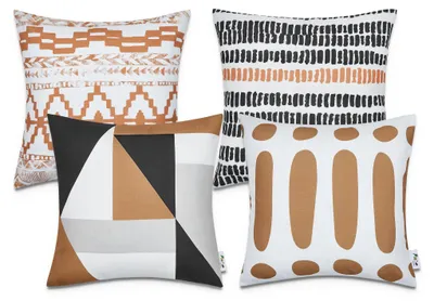 Produktbild von Kissenbezüge Deko Wohnzimmer Geometrisch Muster Kissenbezug Sofa Zierkissenbezug