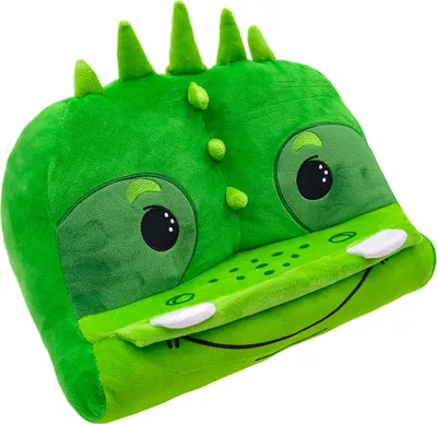 Obrázek produktu pro Cozy Noxxiez Dino, Zelená, Další, Plyšový, Dekorativní polštář