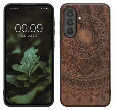 Imagen del producto de kwmobile KWM0000221D002C, funda, para Samsung, Galaxy A36 5G, color marrón oscuro