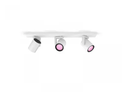 Produktbild von Philips Hue White&Col. Amb. Argenta Spot 3 flg. weiß 3x350lm